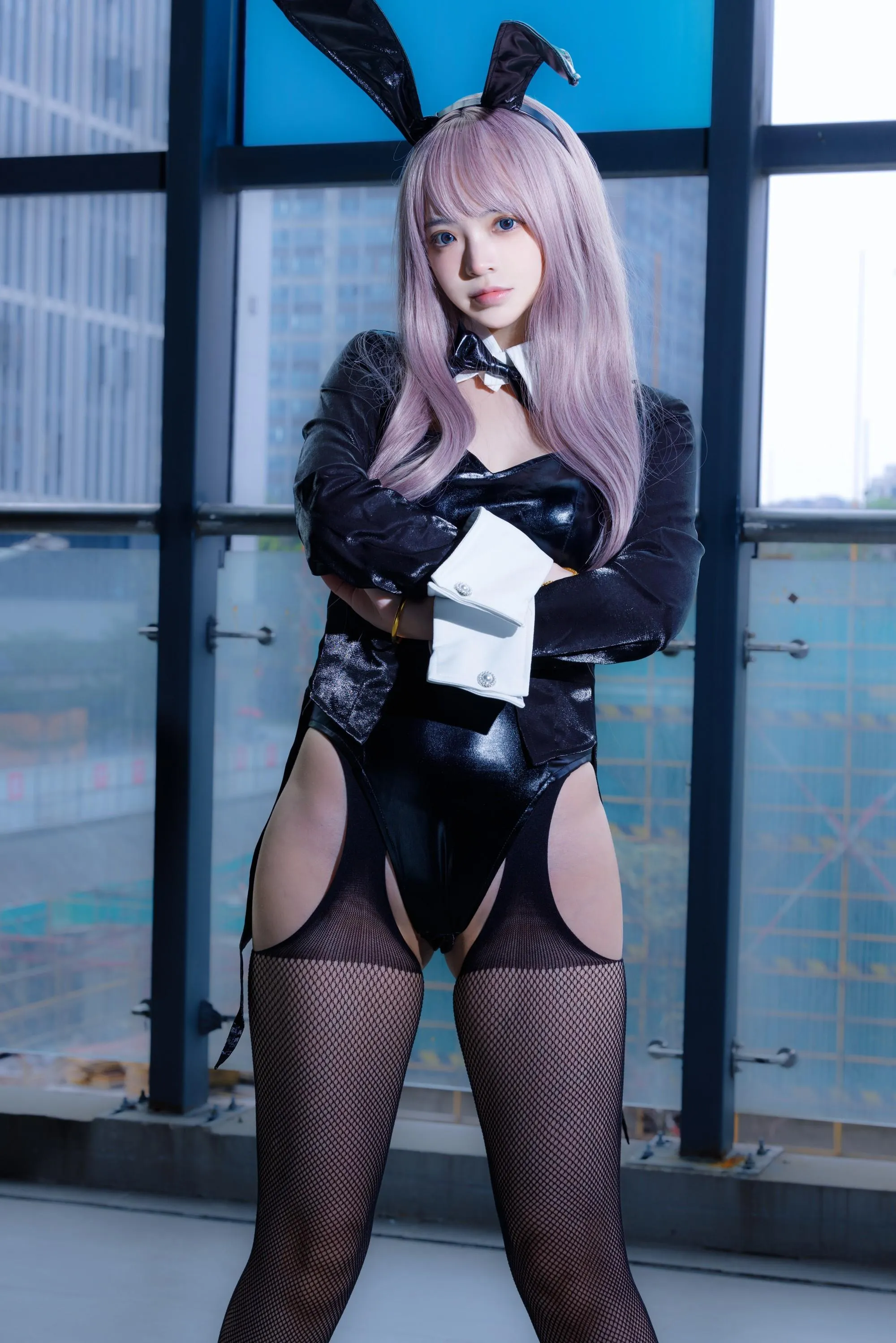 疯猫ss – NO.127 紫发礼服兔 [42P]插图6